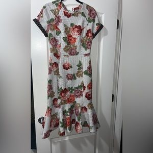 Mermaid fitted dress